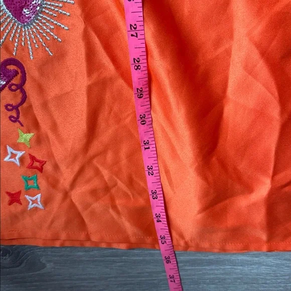 NEW Never Fully Dressed Orange Genesis Mini Dress 12 - Picture 10 of 12